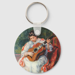 Guitarist Key Ring