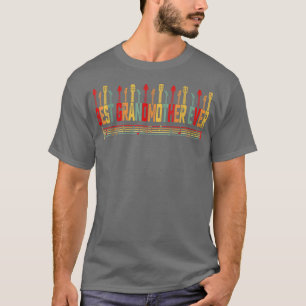 Guitarist Mother Best Grandmother Ever Guitar Moth T-Shirt
