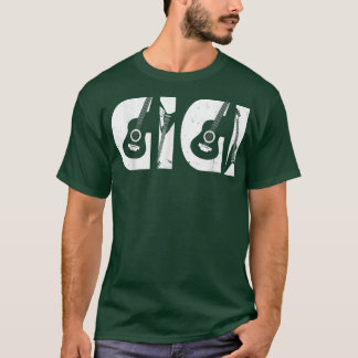 Guitarist Mummy Funny Gigi Music Guitar Mothers Da T-Shirt