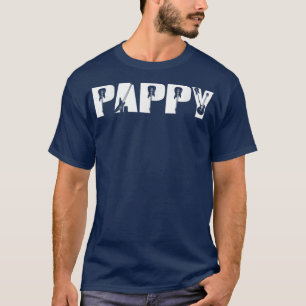 Guitarist Pappy Funny Music Guitar Lover Fathers D T-Shirt