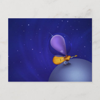 Guitarist Postcard