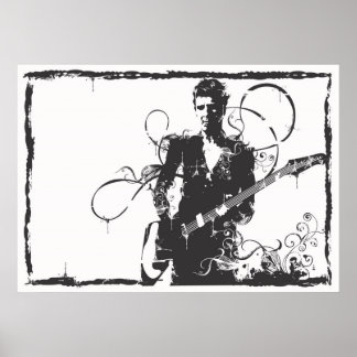 Guitarist Poster