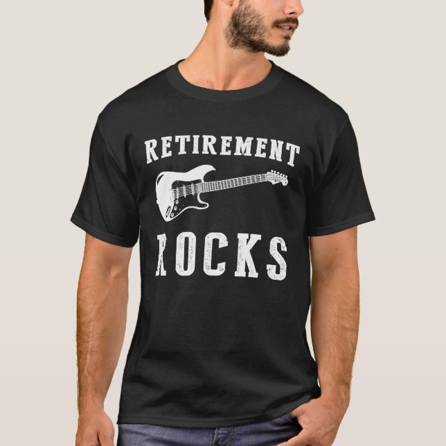 Guitarist Retirement Rocks 2020 T-Shirt (Front)