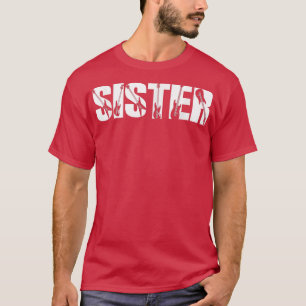 Guitarist Sister Funny Music Guitar Lover Mothers T-Shirt