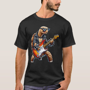 Guitarist Tortoise Electric Guitar Concert Music M T-Shirt