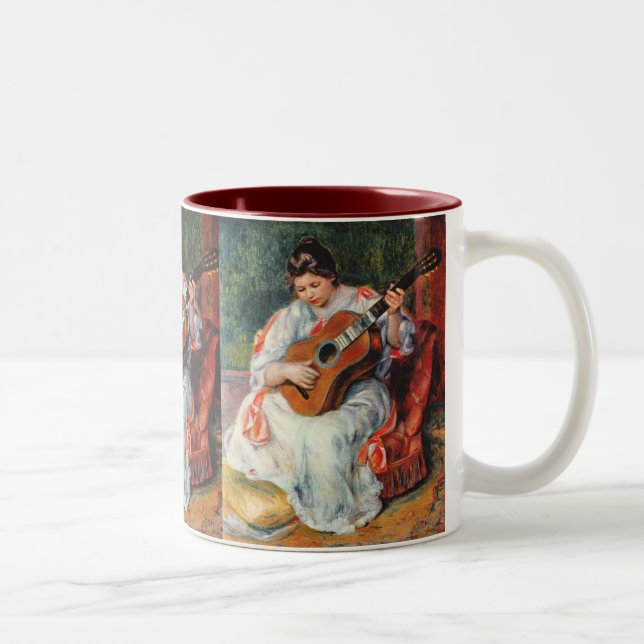 Guitarist Two-Tone Coffee Mug (Right)