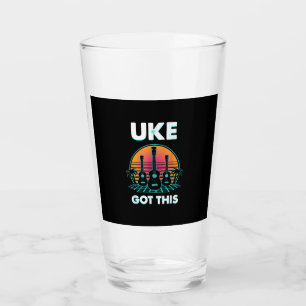 Guitarist Uke Got This Birthday Glass