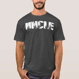Guitarist Uncle Funny Music Guitar Lover Fathers D T-Shirt
