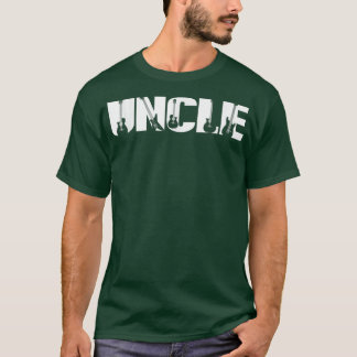 Guitarist Uncle Funny Music Guitar Lover Fathers D T-Shirt