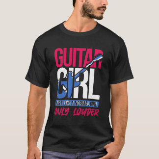 Guitarist Women Girls Kids Gift Idea Musician Guit T-Shirt