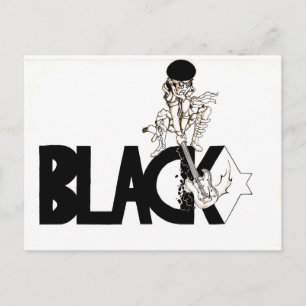 guitarman blackstar postcard