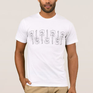 guitars, a music-themed T-Shirt