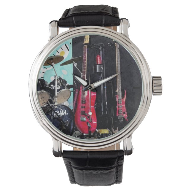 Guitars and Drums Watch (Front)