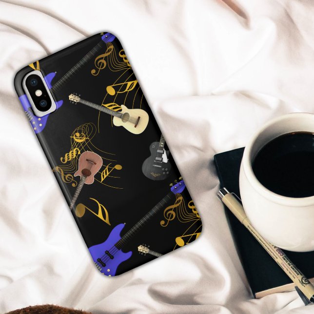 Guitars and Music Case-Mate iPhone Case (Creator Uploaded)