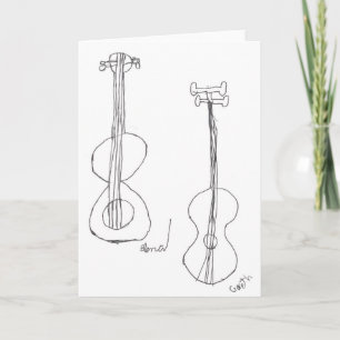 "Guitars" Card