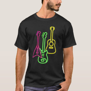 Guitars Electric Acoustic Classical Guitar Guitar T-Shirt