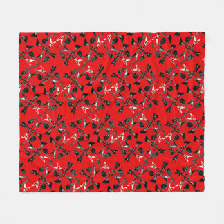 Guitars Fleece Blanket