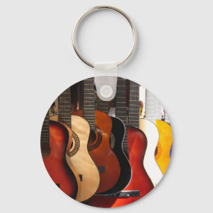 Guitars Key Ring