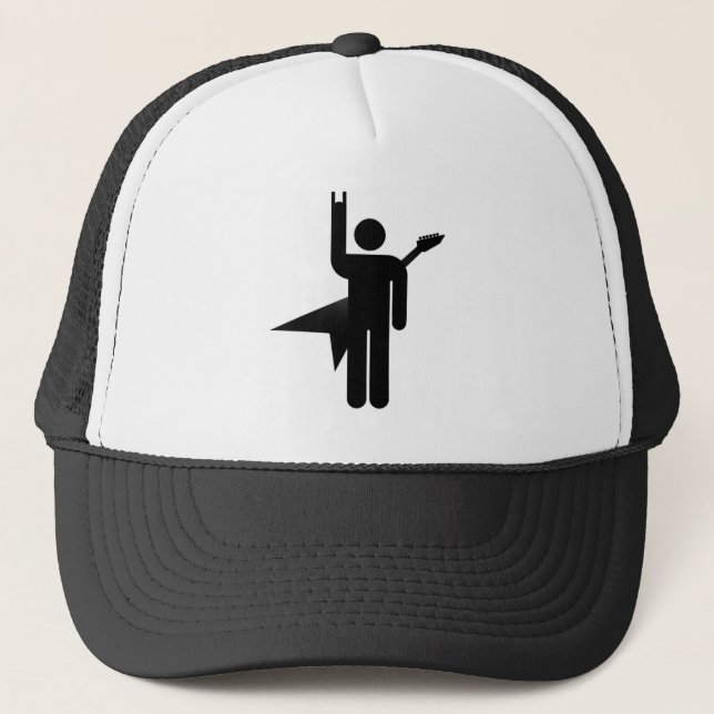 Guitars Rock! Trucker Hat (Front)
