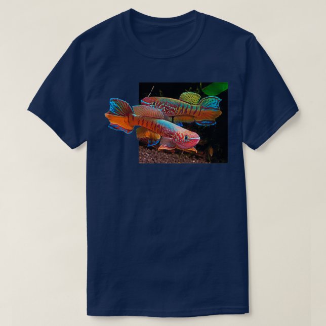 Gularis Killifish T-Shirt (Design Front)