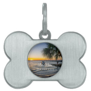 Gulf Breeze Florida Sunset Pet Tag