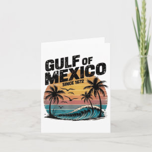 Gulf Mexico, Gulf Of Usa America Est 2025 Card