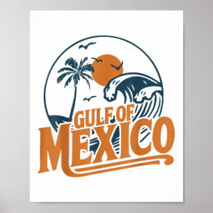 Gulf Mexico Shirt Gulf Of Us America 2025 Flag Mex Poster
