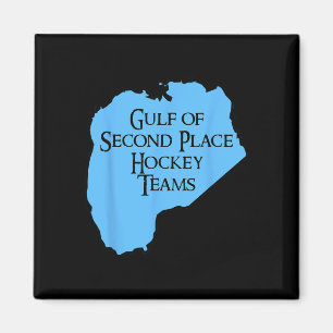 Gulf Of 2nd Place Hockey Teams Support Canada (1)  Magnet