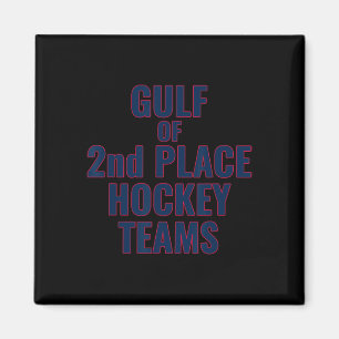 Gulf Of 2nd Place Hockey Teams Support Canada  Magnet