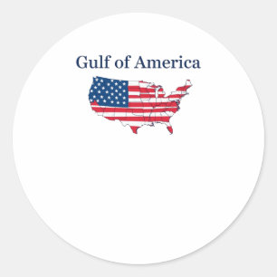 Gulf Of America 2  Classic Round Sticker
