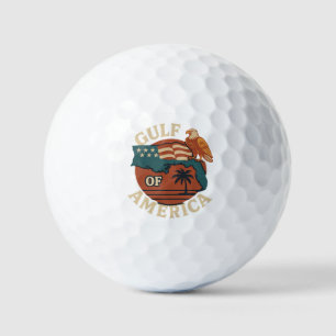 Gulf of America Beer Golf Balls