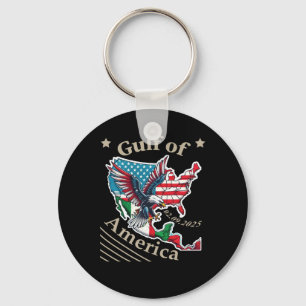 Gulf Of America Day 02.09.25 Trump Patriot Usa Gul Key Ring