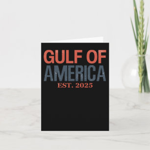 Gulf Of America Est 2025 Card