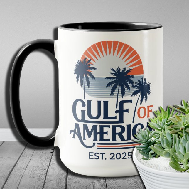 Gulf of America Est. 2025 Coastal Living Adventure Mug (Creator Uploaded)