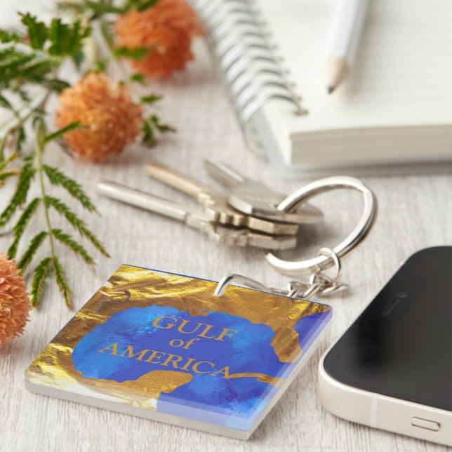 GULF OF AMERICA  KEY RING (Front Right)