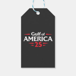 Gulf of America Patriotic American Trump USA Flag Gift Tags