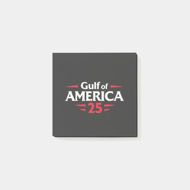 Gulf of America Patriotic American Trump USA Flag Post-it Notes (Front)