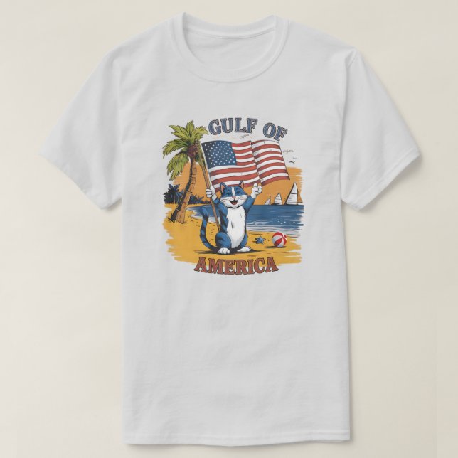 Gulf Of America T-Shirt (Design Front)