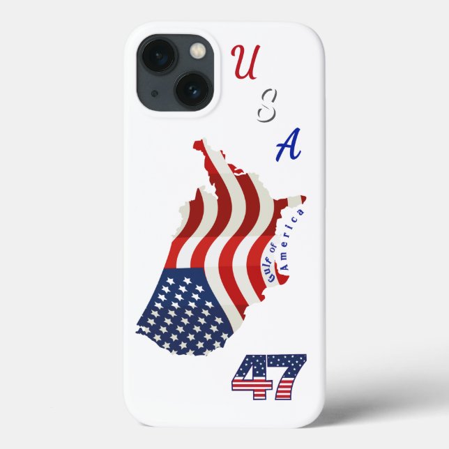 Gulf of America USA 47 Case-Mate iPhone Case (Back)