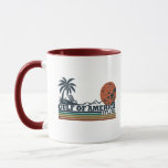 Gulf of America vintage patriotic design Mug<br><div class="desc">The Gulf of America is a large, semi-enclosed sea located on the southeastern coast of North America, bordered by the United States (to the north), Mexico (to the west and south), and Cuba (to the southeast). It is a marginal sea of the Atlantic Ocean, covering approximately 1.5 million square kilometres....</div>