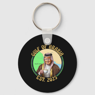 Gulf Of Arabia Est 2025 Funny Trump Vintage Arabia Key Ring