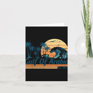 Gulf Of Arabia Est 2025 Trump Arabian Gulf Funny P Card