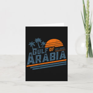 Gulf Of Arabia Est 2025 Trump Arabian Gulf Funny P Card