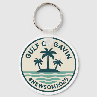 Gulf of Gavin 2028 Newsom Keychain