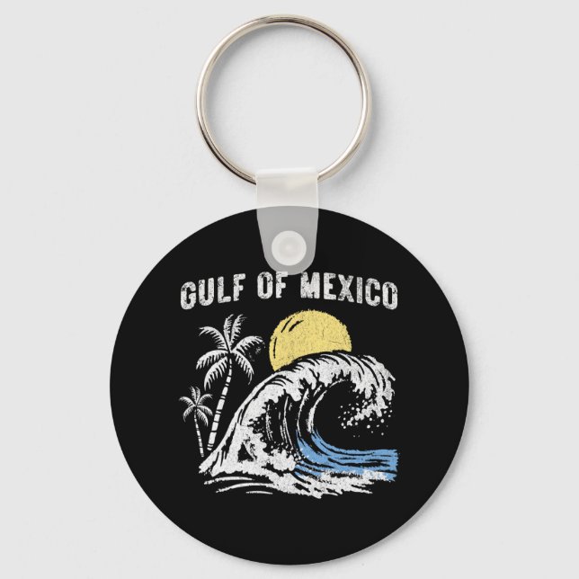 Gulf Of Mexico 12  Key Ring (Front)