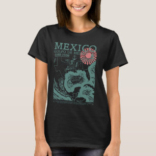 Gulf of Mexico 1550 Historic Map Golfo de Mexico G T-Shirt