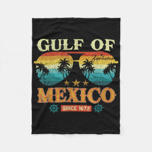 Gulf Of Mexico 1569 Historic Map  Fleece Blanket