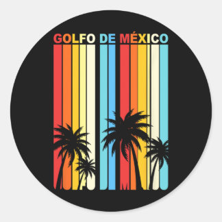 Gulf Of Mexico 4 Classic Round Sticker