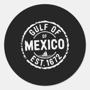 Gulf Of Mexico 7  Classic Round Sticker