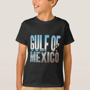 Gulf Of Mexico Beach Palm American Retro Vintage S T-Shirt